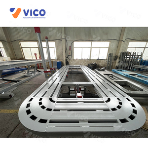 Vico 8800lb kapasiteli kaporta çerçevesi makine # VF4000 RectangleTube çarpışma tezgah şasi düzeltin dayanıklı çekerek raf satış - Product Image 2