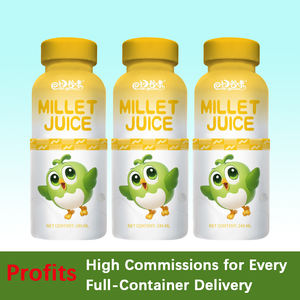 Botol/kotak/cangkir curah siap minum minuman gandum alami jus susu Millet lemak rendah organik - Product Image 3