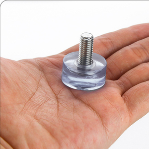 聚氯乙烯调平脚M8可调软透明桌脚桌腿橱柜桌腿沙发脚 - Product Image 2