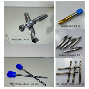 用于加工金属的电动钻具硬质合金深孔麻花钻头螺旋硬质合金超长钻头2毫米