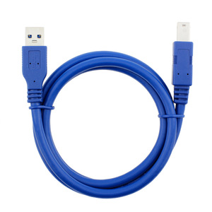 สายเคเบิลพิมพ์ลาย USB3.0กล่องใส่ฮาร์ดดิสก์ตัวผู้กับเครื่องพิมพ์พอร์ตตัวผู้สายเชื่อมต่อ USB สายถ่ายโอนข้อมูล - Product Image 2