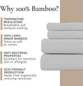 Cloudland Bamboo Comfort 300 Series <strong>Sheet</strong> Set Printed Organic Earth Bamboo <strong>Sheets</strong> Bamboo and Cotton <strong>Sheets</strong>