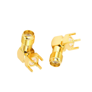<strong>SMA</strong>-KWE <strong>SMA</strong> Right Angle Side Connector Round PCB <strong>SMA</strong> Female Connector Types - Product Image 6
