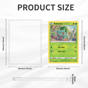 ตัวป้องกันการ์ดเบสบอลสำหรับการซื้อขายขนาดเล็ก35 PT ขนาดมาตรฐาน - Product Image 3