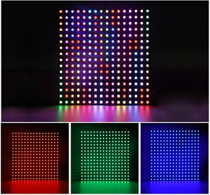 DC5V DC12V DC24V RGB Magic Color LED-Punkt matrix licht DMX-Signal RGBIC-Programmierung SPI-LED-Pixel-Controller mit Fernbedienung