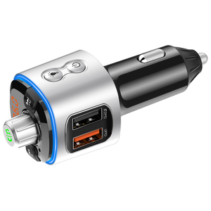 Vendita di prodotti per auto Bluetooth Kit telecomando USB caricabatterie per auto Wireless FM trasmettitore di ricarica Stereo per auto MP3Player - Product Image 3