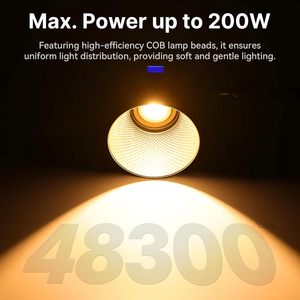 ไฟวิดีโอ VL-200Bi ulanzi ไฟ LED 200W สองสี COB - Product Image 3