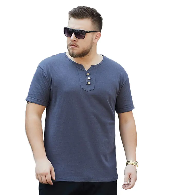 Camiseta de algodão masculina, plus size, respirável, moda 8xl, tamanho grande, para homens, grande, de algodão