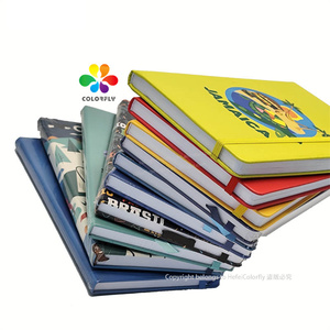 Formato su misura di colore diverso perfetto rilegatura personalizzata pelle pu multifunzionale singola linea notebook - Product Image 6