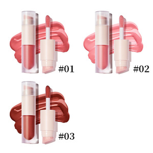 Yeni varış hiçbir Logo zulüm ücretsiz pembe göz farı dudaklar yanaklar tonu krem Blushes makyaj SPF sıvı allık ile özel Logo fırça - Product Image 6