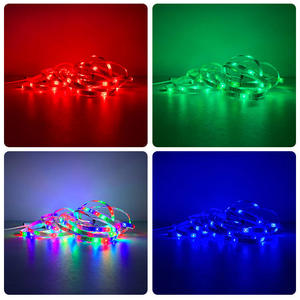 מכירה לוהטת 5m 16.4FT smd 2835 <span class=keywords><strong>led</strong></span> רצועת אור rgb 24KEY Ir מרחוק בקר מתאם חדש מלא ערכה/סט smd 2835 <span class=keywords><strong>led</strong></span> רצועת אור - Product Image 5