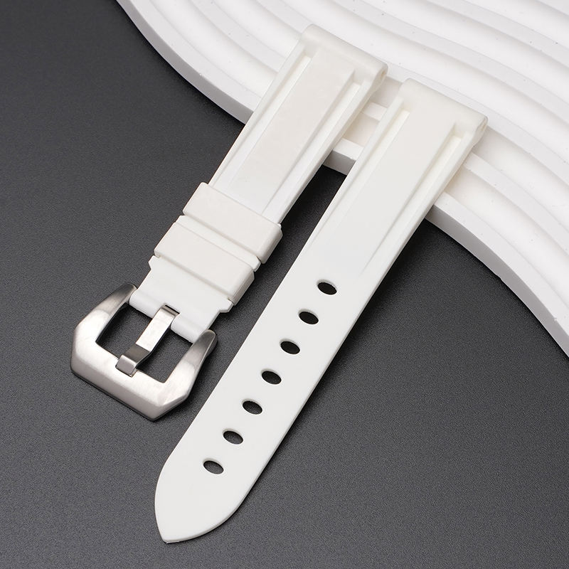 Blanc + Argent Boucle