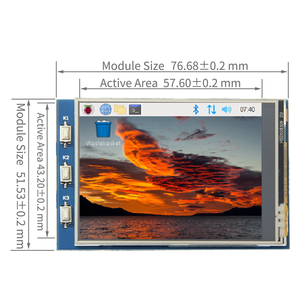 CE&amp;RoHS 2.8inch TFT ILI9341V 240*320 GPIO RTP LCD <strong>Touch</strong> Display <strong>Screen</strong> Module for <strong>Raspberry</strong> <strong>Pi</strong> for <strong>Raspberry</strong> <strong>Pi</strong> <strong>Projects</strong> - Product Image 2