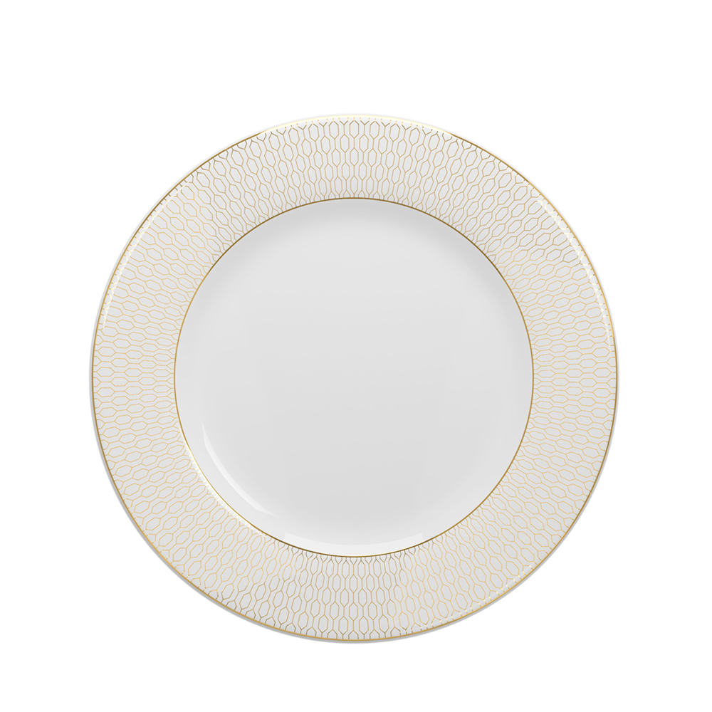 Assiette plate blanche - 20 cm