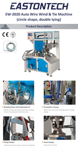 Máquina de bobinado y atado automático de alambre, con rodillo de carrete de cable y conteo de medidores, bobinado automático de alambre de encuadernación, 2 unidades - Product Image 6