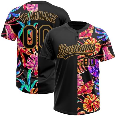 Hawaï : Feuilles noires et colorées