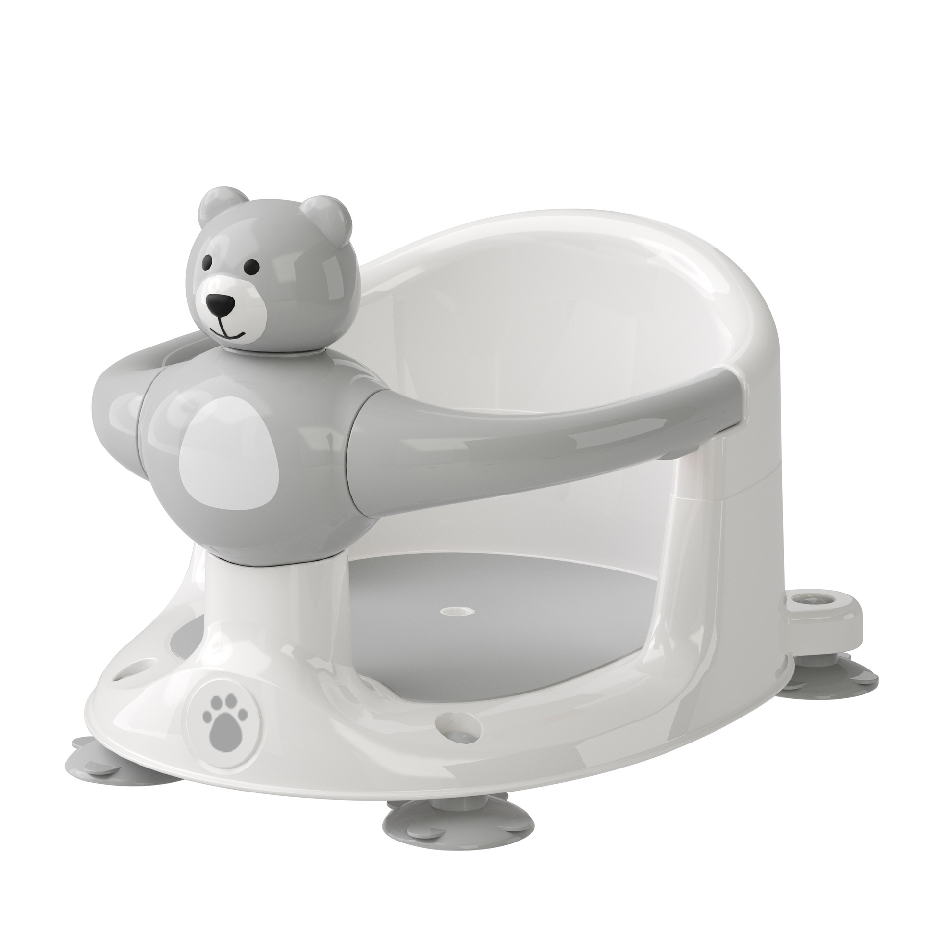 Tabouret de bain ours - Gris