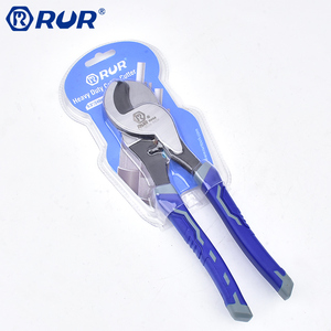 专业工业切割工具带橡胶手柄的手持式手缆切割器 - Product Image 1