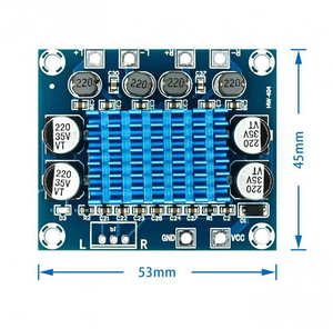 TPA3110 modülü HiFi ses amplifikatörü kurulu XH-A232 30W + 30W 2.0 kanal D sınıfı dijital Stereo amplifikatör 8-26V 3A PCBA için - Product Image 4