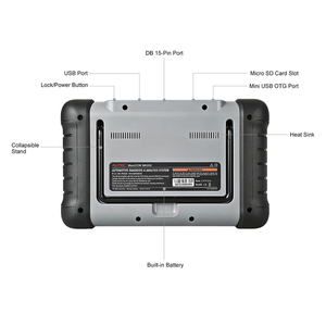 MaxiCOM MK808 OBD2 Scanner Car Diagnostic Tool Full System Diagnosis IMMO/EPB/<strong>SAS</strong>/BMS/TPMS/DPF Universal Car Scanner Tool - Product Image 5
