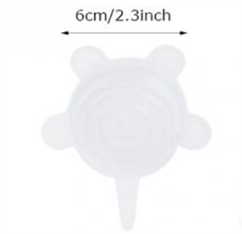 Blanc pour couvercle extensible de 6,5 cm