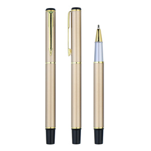 酷炫简单的拔帽中性笔，0.7毫米的弹尖，金属质感超级吸引人 - Product Image 1
