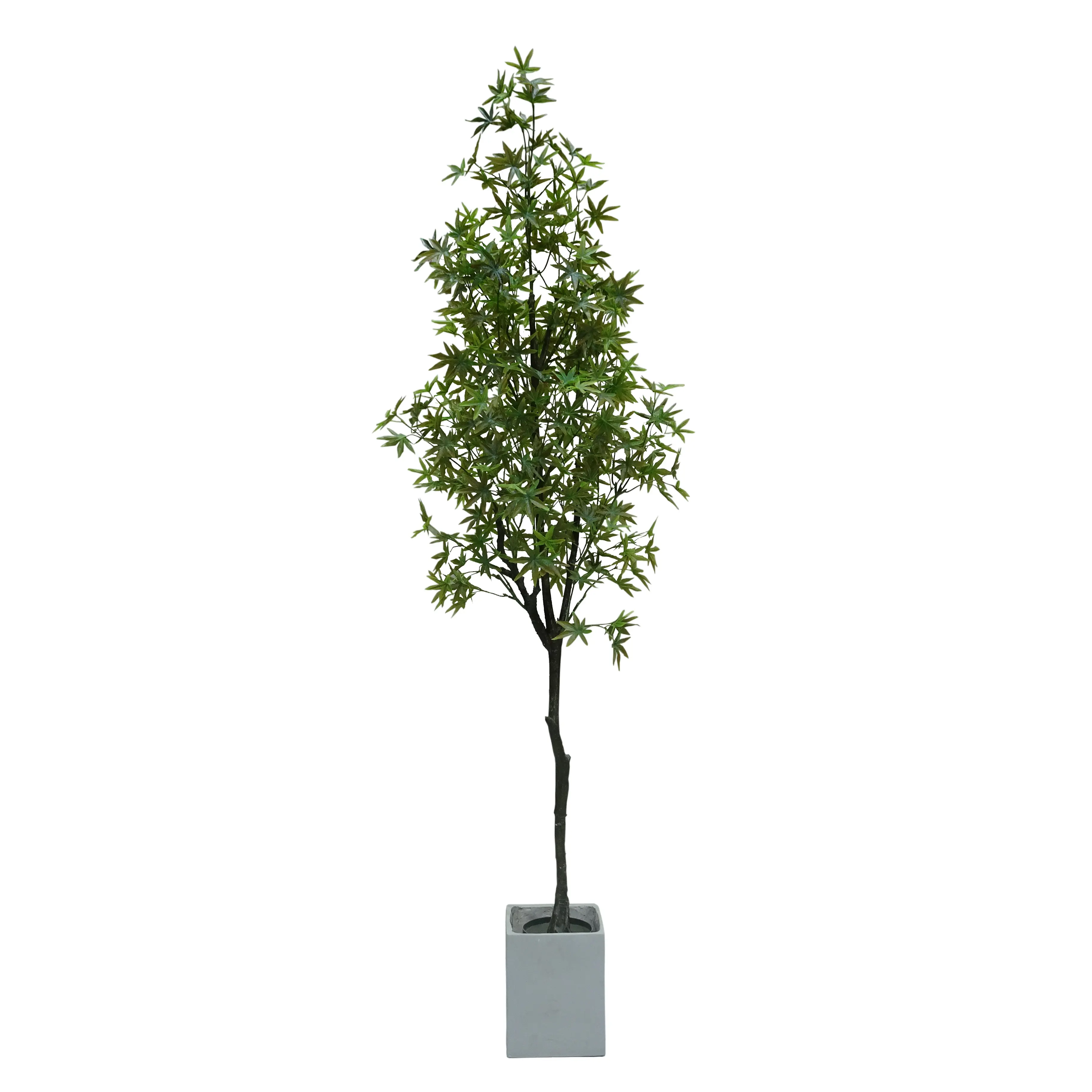 Alta qualidade de alta qualidade de alto nível de produção de plantas decorativas de interior fábrica direta modelos quente simulação maple tree