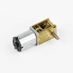 机器人自动门锁定制90度涡轮蜗轮减速箱微型N20 DC刷微型电机 - Product Image 5