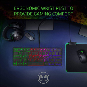 Super Slim Mini Wired <strong>Keyboard</strong> Gaming Backlit RGB USB Multimedia Keypad Laptop Computer Metal <strong>Keyboard</strong> Universal for PC Windows - Product Image 6