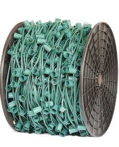 Cadena de luces navideñas <span class=keywords><strong>LED</strong></span> GY C9 de 12 \ "espaciado, 1000 pies, clasificación IP65 para decoraciones festivas