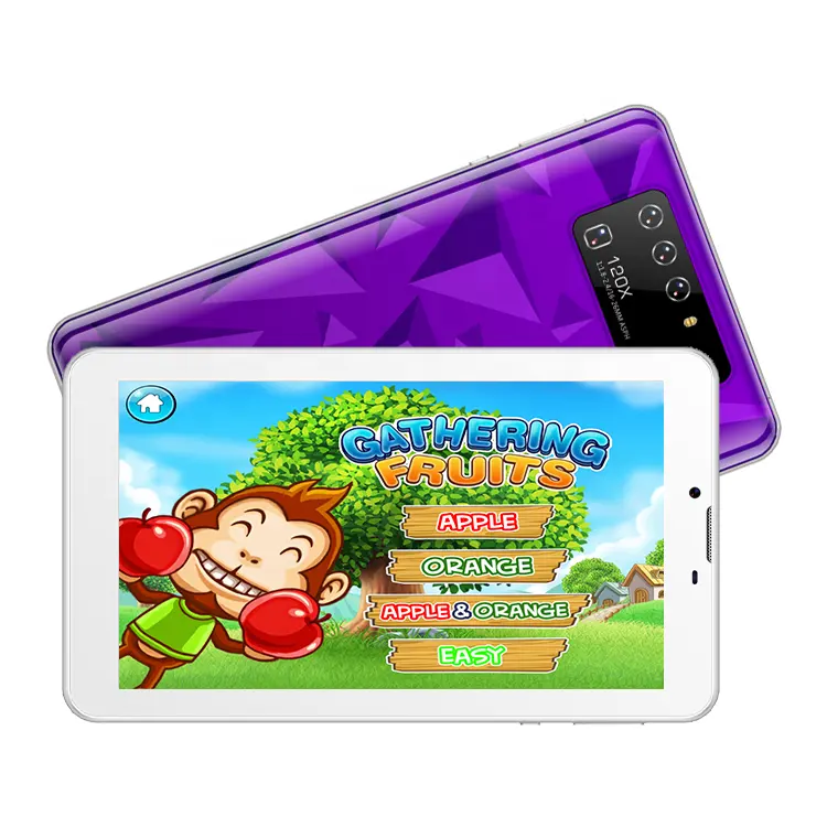 Nouveau design Mini tablette 7 pouces pour enfants Tablette éducative avec écran tactile WiFi Caméra 3G