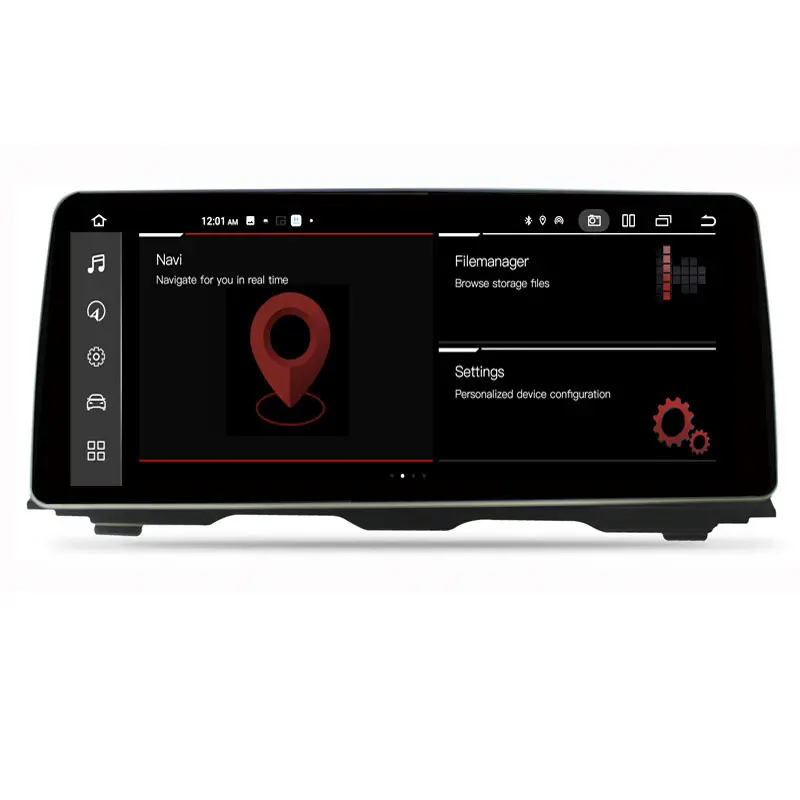 12,3" GPS Navigation Auto Multimedia Android Player Radio Carplay Anzeigebildschirm für BMW 5er F10 F11 1920*720 Bluetooth CE