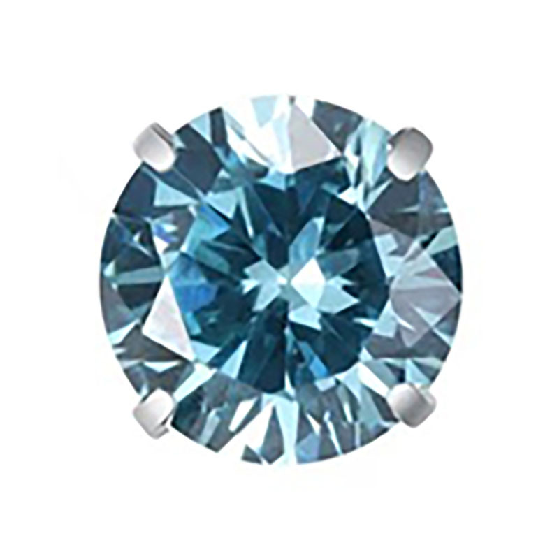 Couleur naturelle titane avec semelle pointue (bleu mer importé)