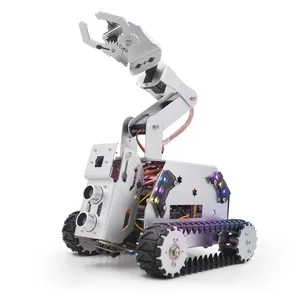 Adeept RaspTank Kit auto Robot intelligente in metallo per scheda Raspberry Pi 5/4B/3B/3B non inclusa - Product Image 1