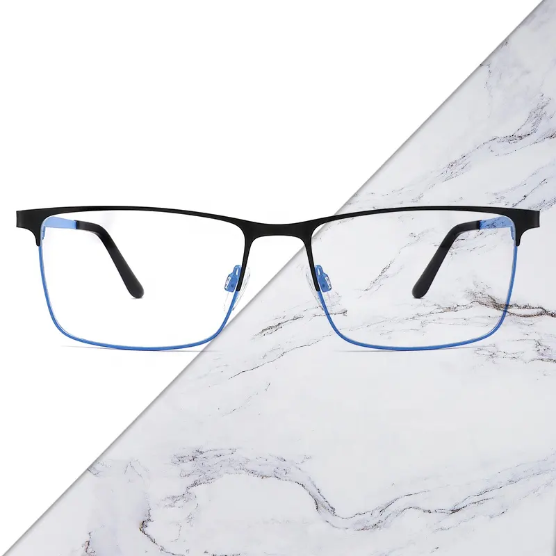 Gafas cuadradas de moda para hombre y mujer, montura de gafas ópticas graduadas, anteojos de ordenador de alta calidad