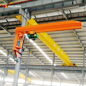 2025 सबसे लोकप्रिय न्यूक्लिक क्रेन 270 डिग्री रोटेशन आर्म स्लीविंग वॉल घुड़सवार जिब क्रेन 0.5 टन 1 टन 2 टन 3 टन - Product Image 3
