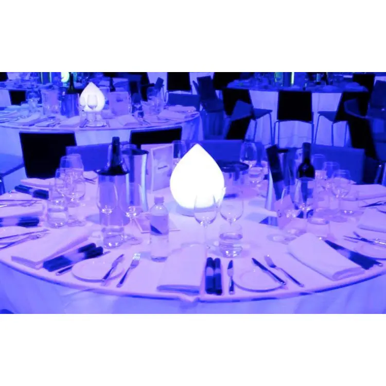 Banquete iluminado led mesa casamento peças/centro peças decoração