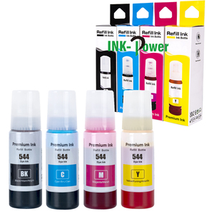 <span class=keywords><strong>Ink</strong></span>-Power t544 544 T504 504 70ml/100ml thăng hoa thuốc nhuộm mực cho Epson 544 mực cho Epson l4150 l4160 l3110 l3150 l3160 máy in - Product Image 1