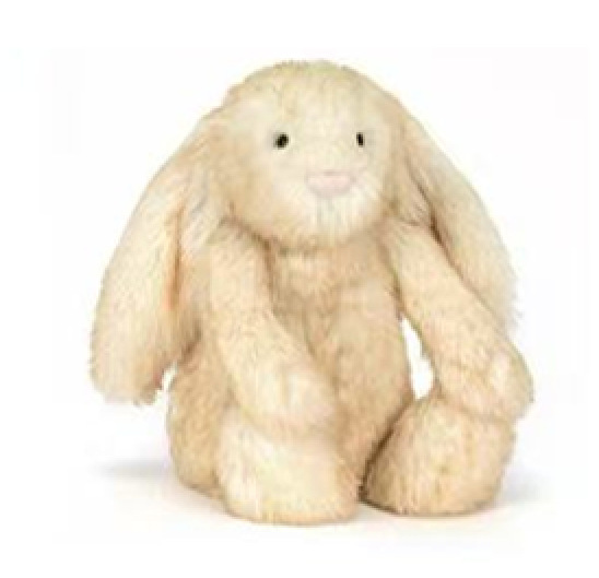 Grand lapin à poils longs51cm