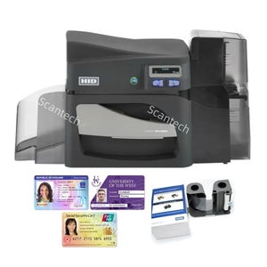 DTC4500E ID PVCカードプリンタープラスチックNfc Fargoカードプリンター再転送ビジネス両面カードプリンター - Product Image 1