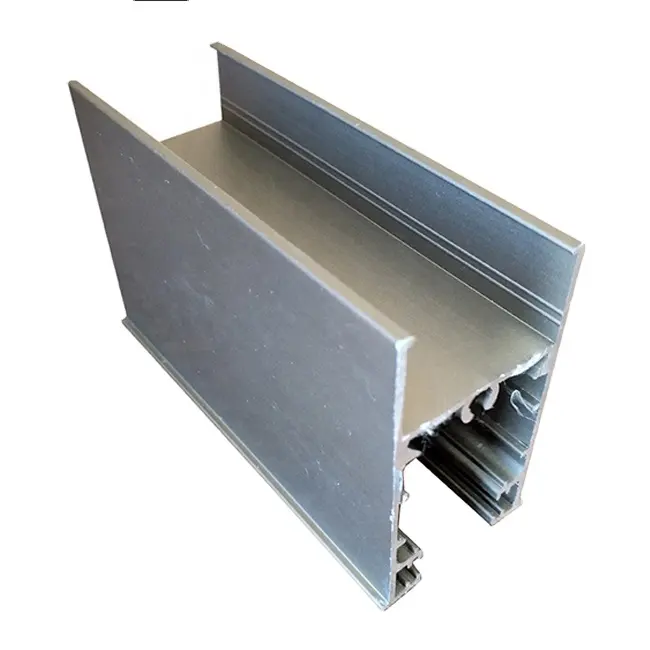 Vente en gros profilé d'aluminium extrudé U H T profilé d'aluminium extrudé pour cadre à fente V