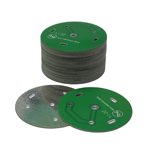 Shenzhen elektronik 1 katmanlı PCB 1oz bakır HASL kurşunsuz FR-4 KB yeşil devre özel tek taraflı PCB PCBA üreticisi - Product Image 3