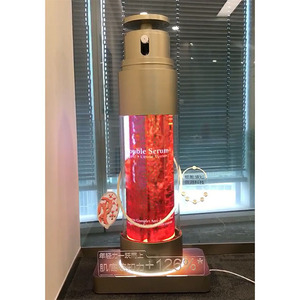 用于化妆品展示化妆展示的弹出式商店测试条设计