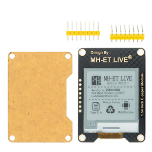 1,54-Zoll-Epaper-Modul E-Paper E-Ink EInk-Bildschirm SPI-Unterstützung Globales Teil für STM Himbeer-Pi ESP32 für Arduino - Product Image 2