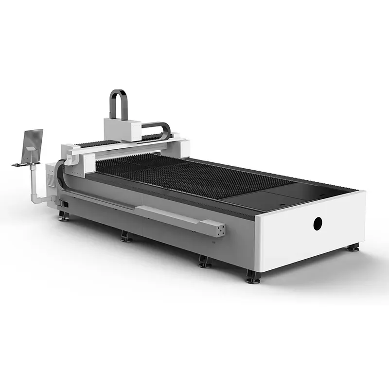 Alta produttività CNC macchina di taglio Laser in fibra a basso costo modello 3015 con sorgente Laser Reci per il taglio dei metalli