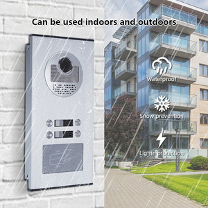 Videocitofono con supporto per schermo da 7 pollici controllo accessi RFID sblocco videocitofono campanello - Product Image 2