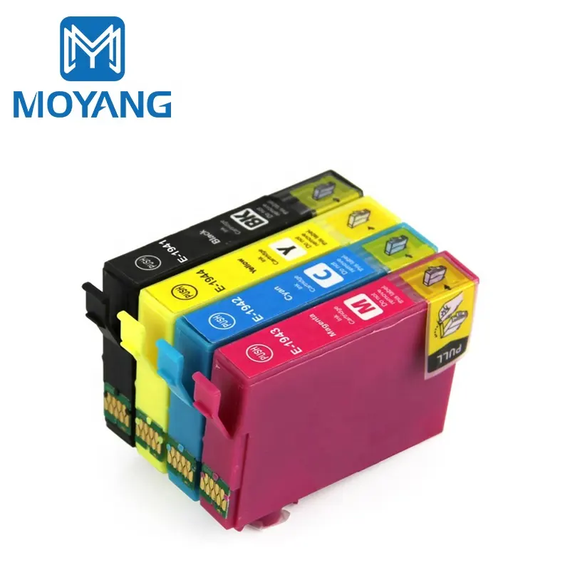 MoYang Compatível Para EPSON T1941-4 cartucho de tinta XP-204 XP-214 Cartuchos Impressora T1941 T1942 T1943 T1944