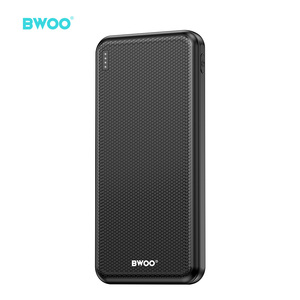 BWOO紧凑型旅行就绪10000毫安时电池组，带电源2A高速充电，适用于手机电源组 - Product Image 2
