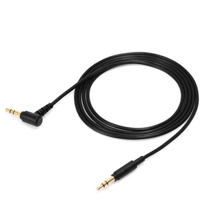 สำหรับ SONY เปลี่ยนสายเคเบิล3.5มม. สำหรับ WH1000XM3, WH1000XM2ประมาณสาย OFC 3.94ฟุต,ปลั๊กมินิสเตอริโอชุบทอง - Product Image 1
