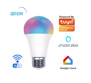 A60 A70 7W 9W 12W tuya WIFI bluetooth akıllı <span class=keywords><strong>led</strong></span> ampül RGB